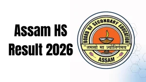 Assam HS Result 2026