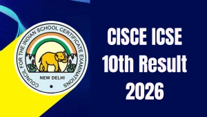 CISCE ICSE 10th Result 2026