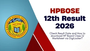 HPBOSE 12th Result 2026