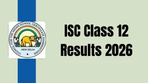 ISC Class 12 Results 2026
