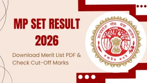 MP SET Result 2026